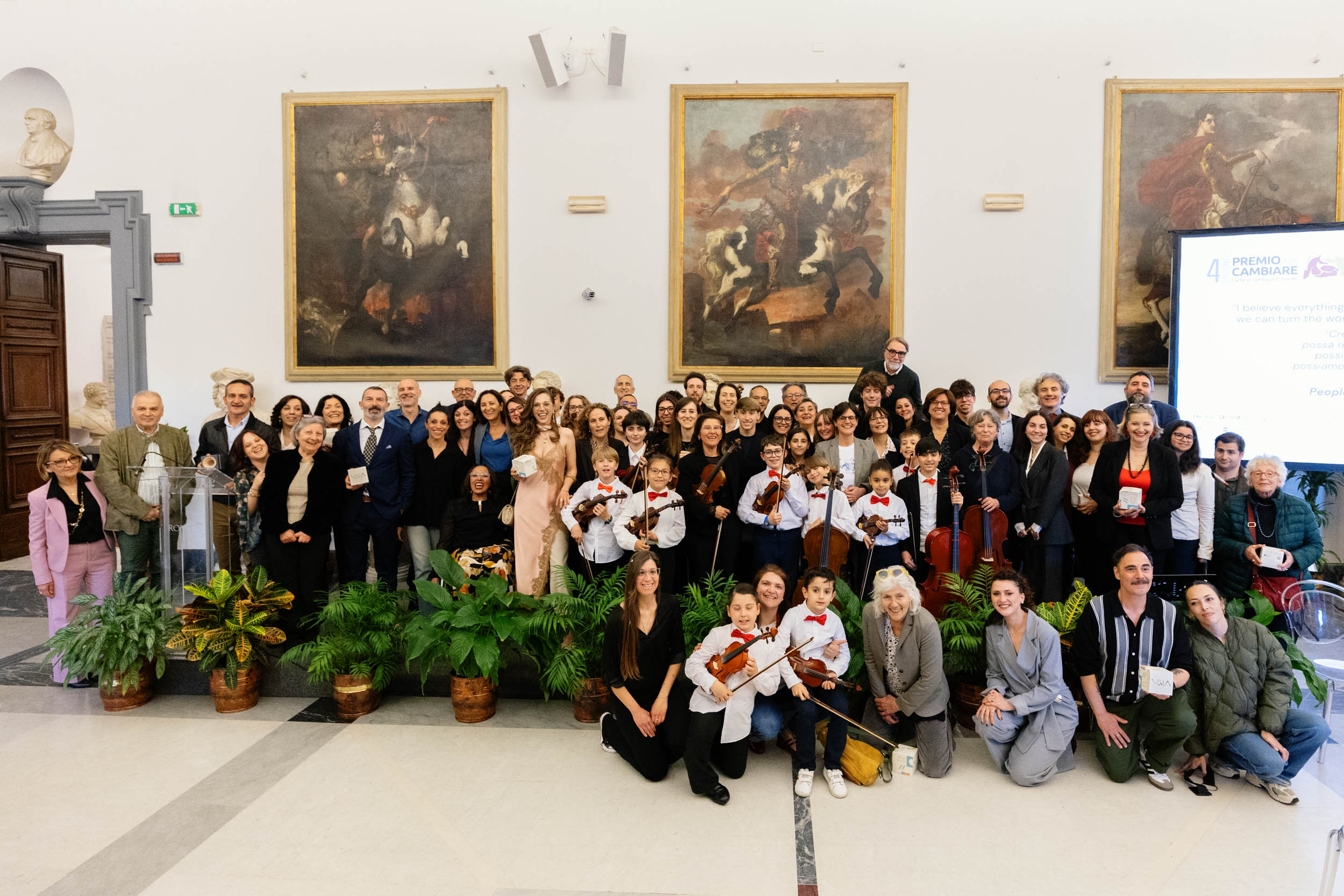 Premio Cambiare 2026 in Campidoglio con ospiti, artisti e partecipanti